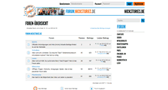Desktop Screenshot of forum.nickstories.de